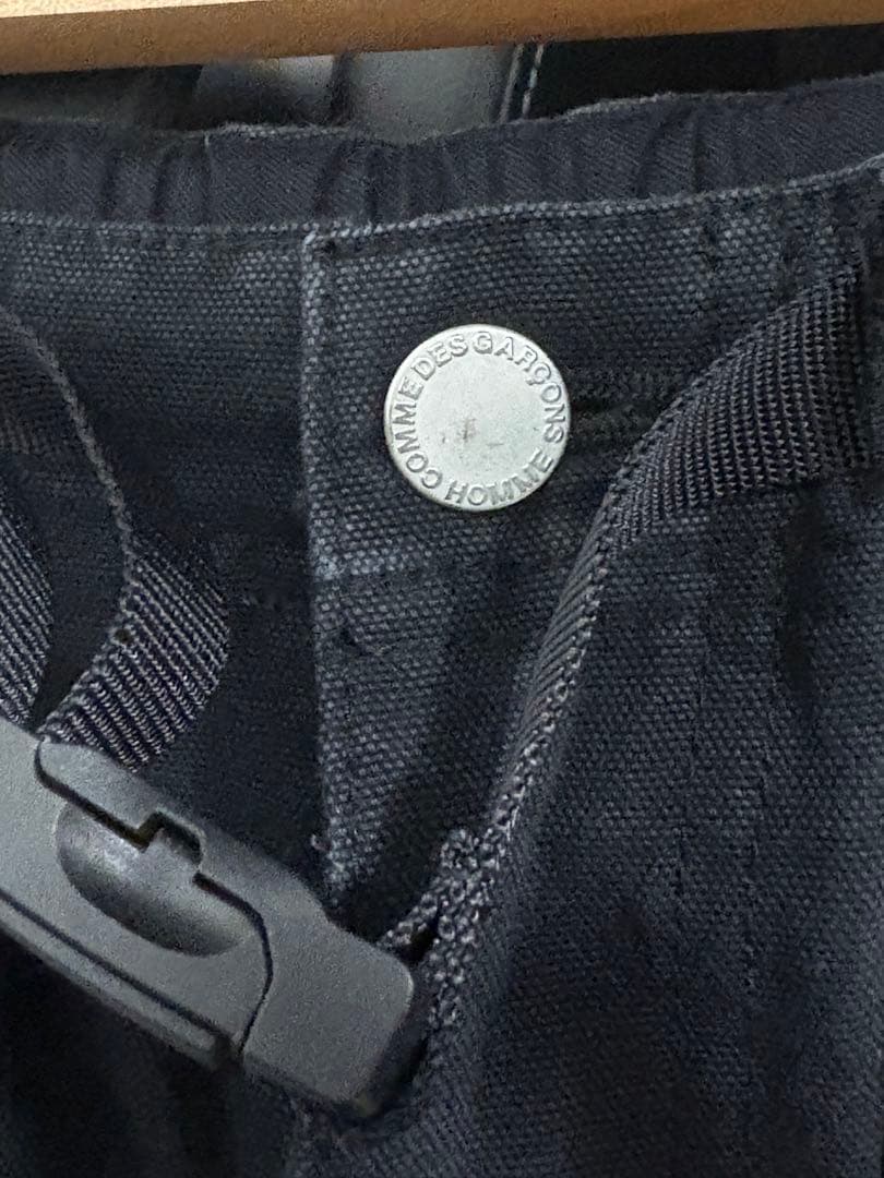 COMME des GARÇONS HOMME ブラックペインターパンツ