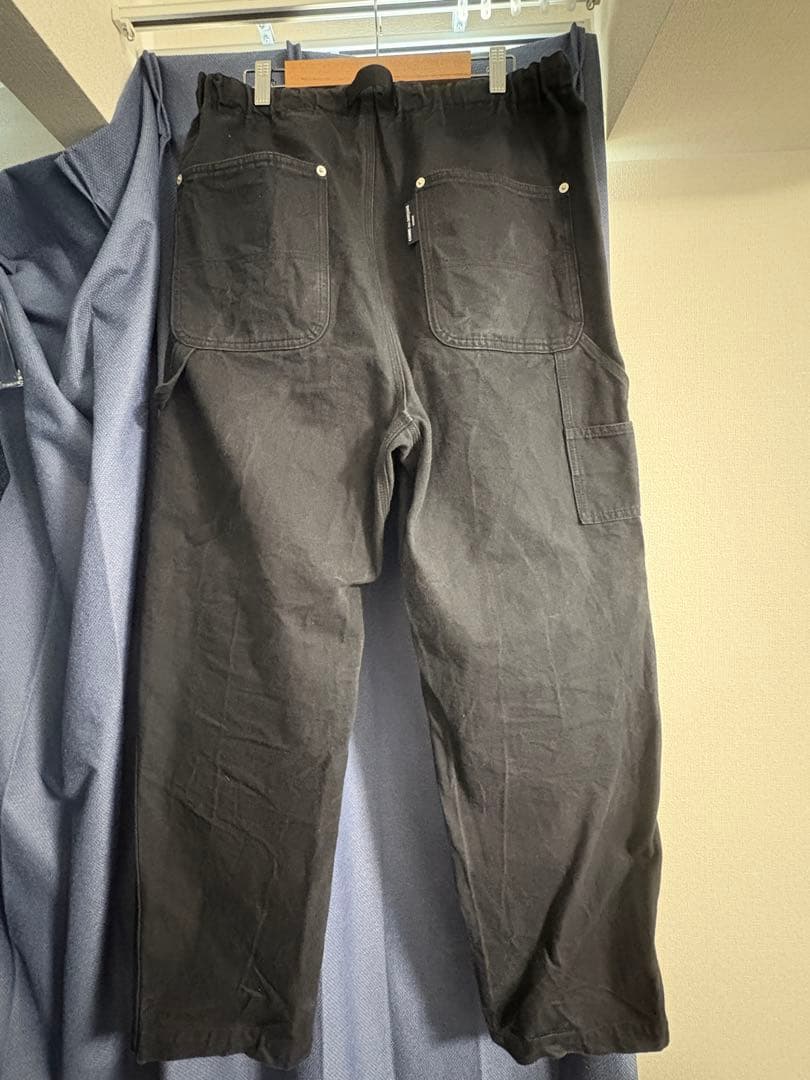 COMME des GARÇONS HOMME ブラックペインターパンツ