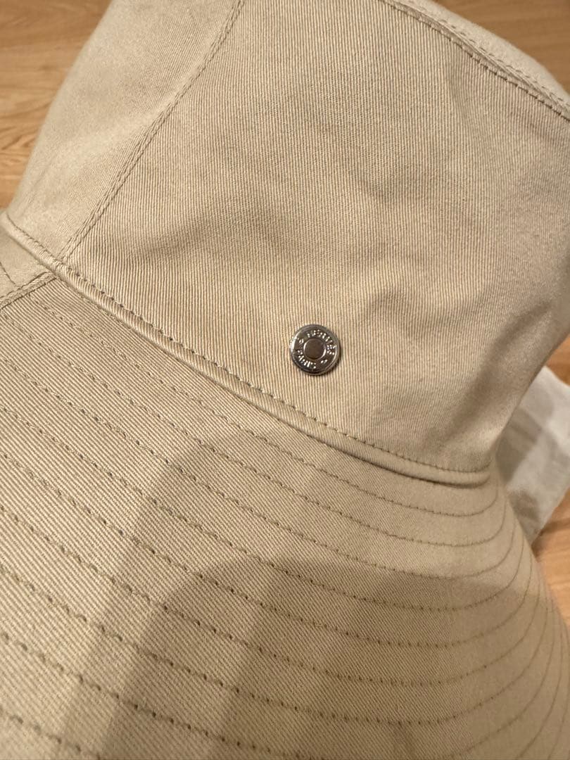 エルメス　ベージュ バケットハット