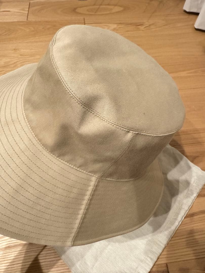 エルメス　ベージュ バケットハット