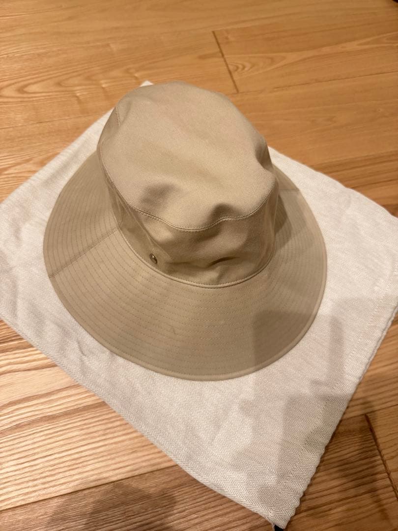 エルメス　ベージュ バケットハット