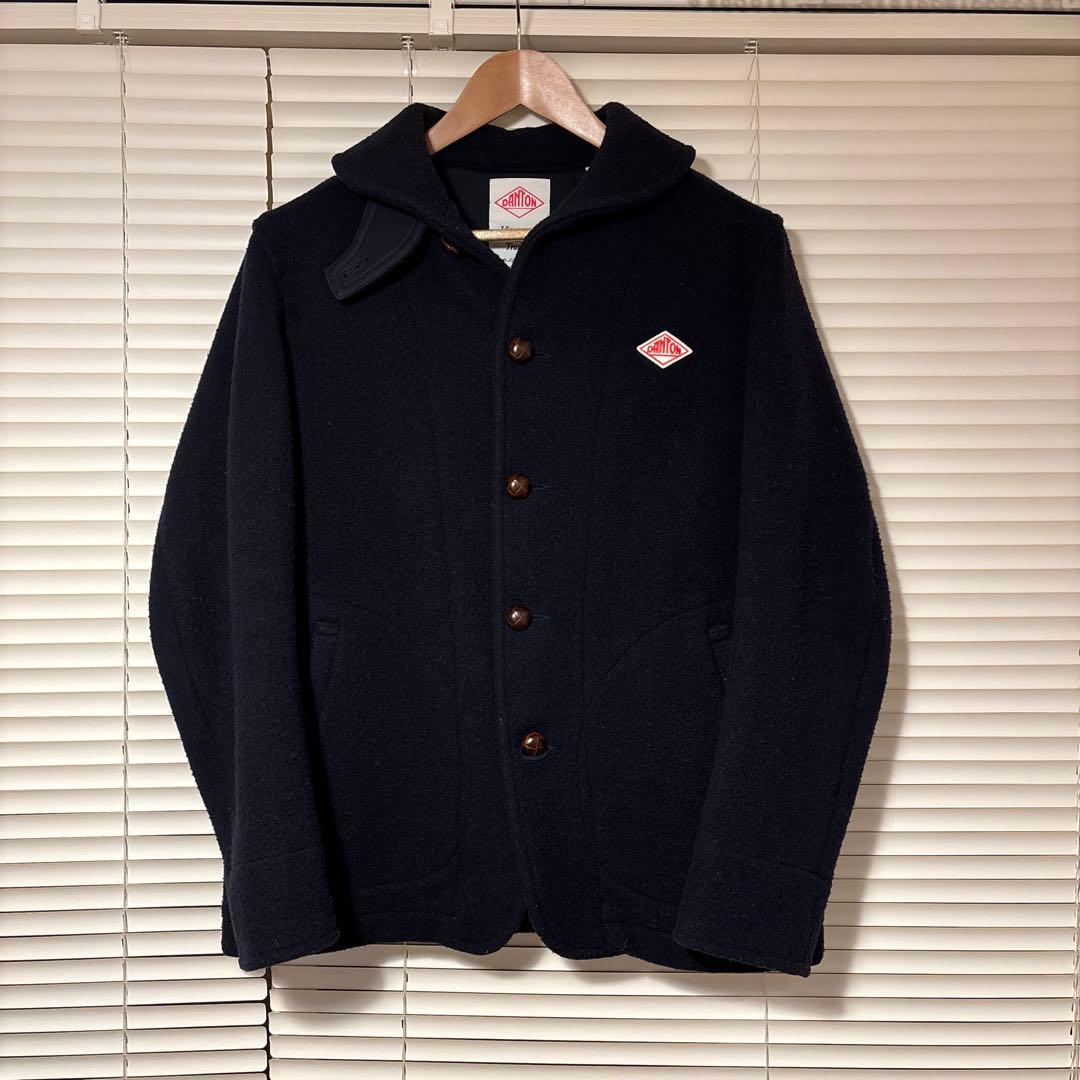 DANTON ウールモッサ ラウンドカラージャケット（メンズ）40サイズ