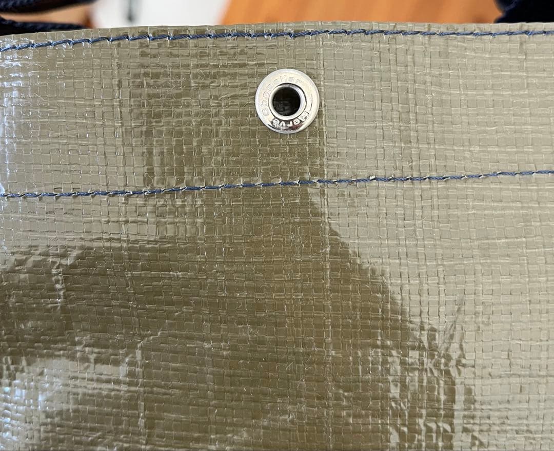 エルベシャプリエ　2013PP ビーチバッグ　ムース×マリン