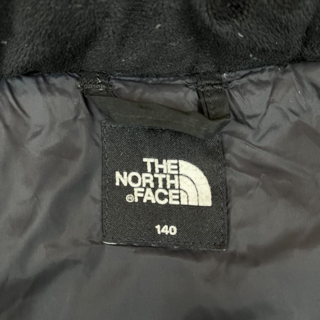 ノースフェイス キッズ ロングダウンジャケット 140 ブラック ドライベント