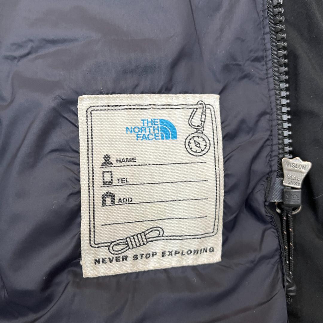 ノースフェイス キッズ ロングダウンジャケット 140 ブラック ドライベント