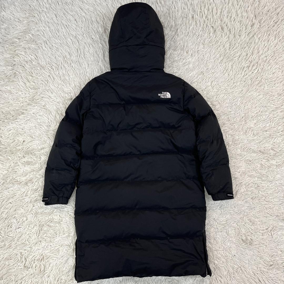 ノースフェイス キッズ ロングダウンジャケット 140 ブラック ドライベント