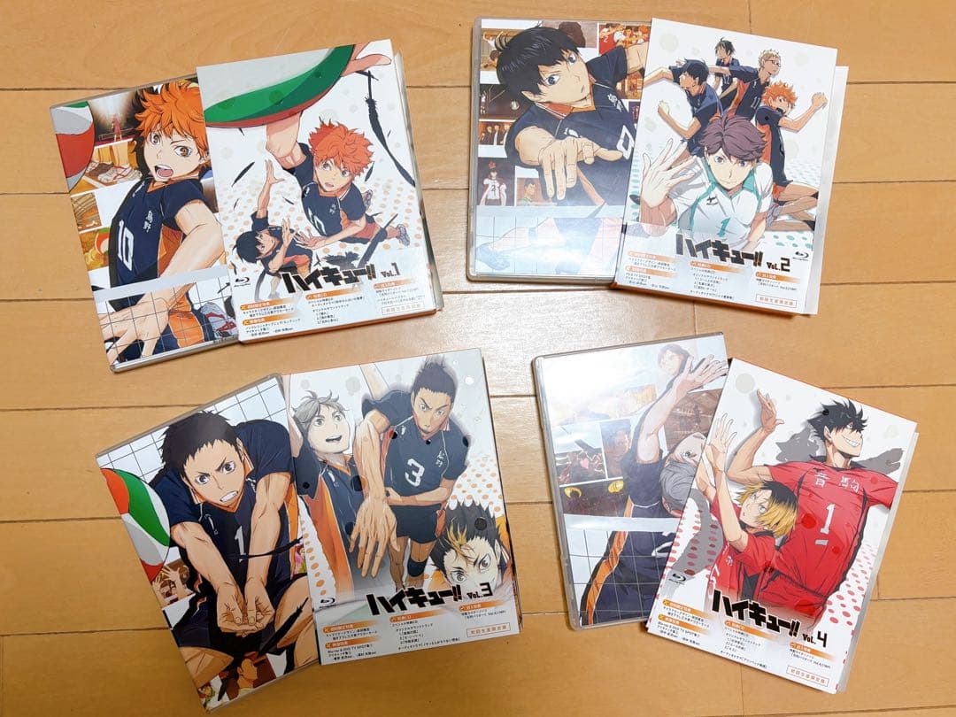 ハイキュー 1期 ブルーレイ BD 全巻セット 初回限定版 特典ポスター付
