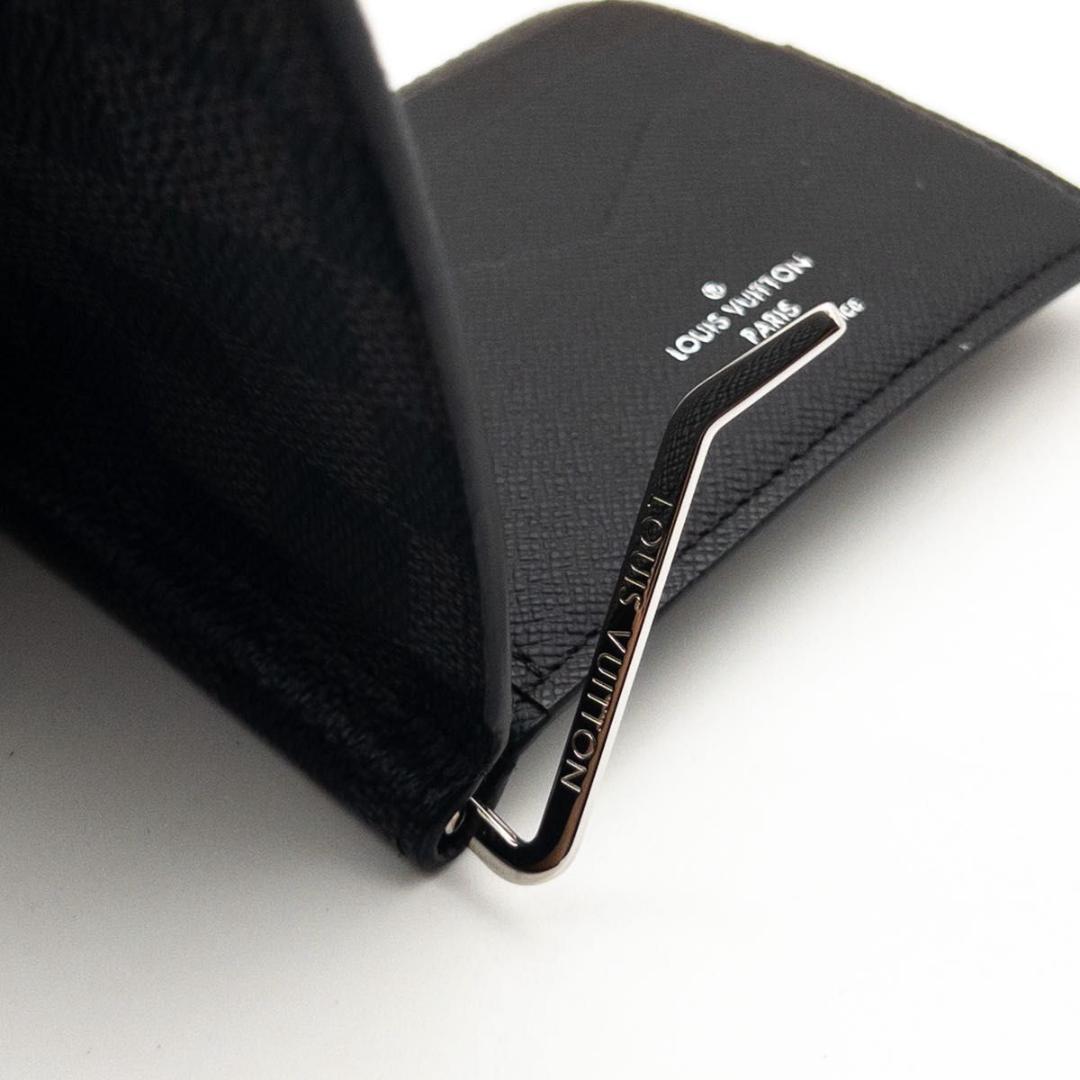 【極美品】ルイヴィトン　ポルトフォイユパンス　マネークリップ　ダミエグラフィット