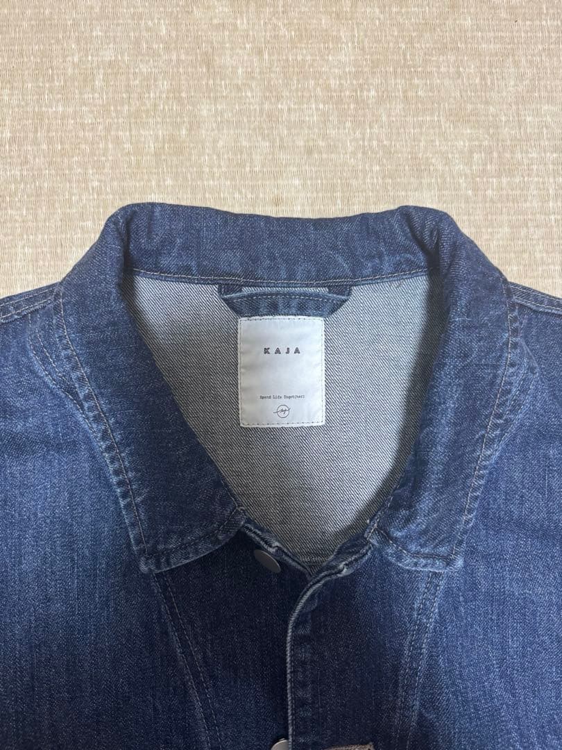 KAJA 12oz BLUE DENIM JACKET OVY デニムジャケット