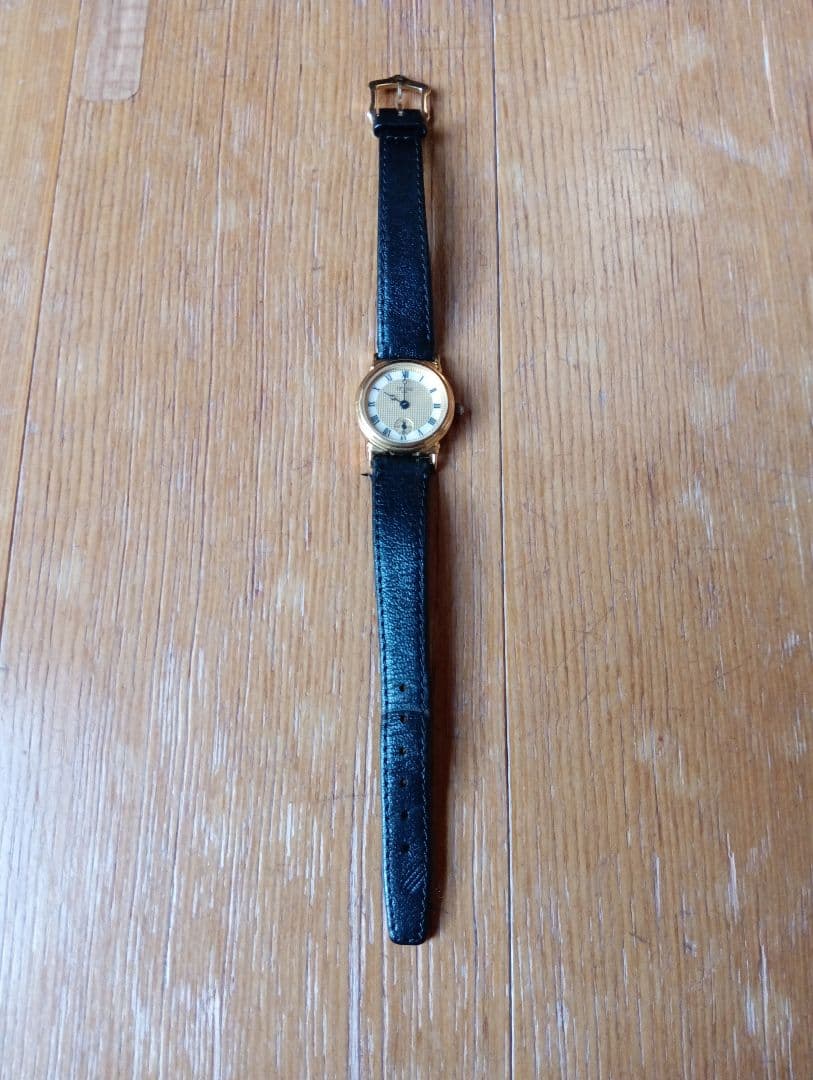 CELINE アナログ腕時計 ゴールドケース スモセコ 電池切れ 現状渡し