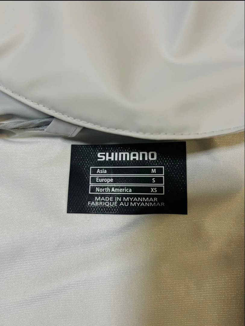 シマノ マリンライトスーツ RA-034U グレー Mサイズ / レインウェア