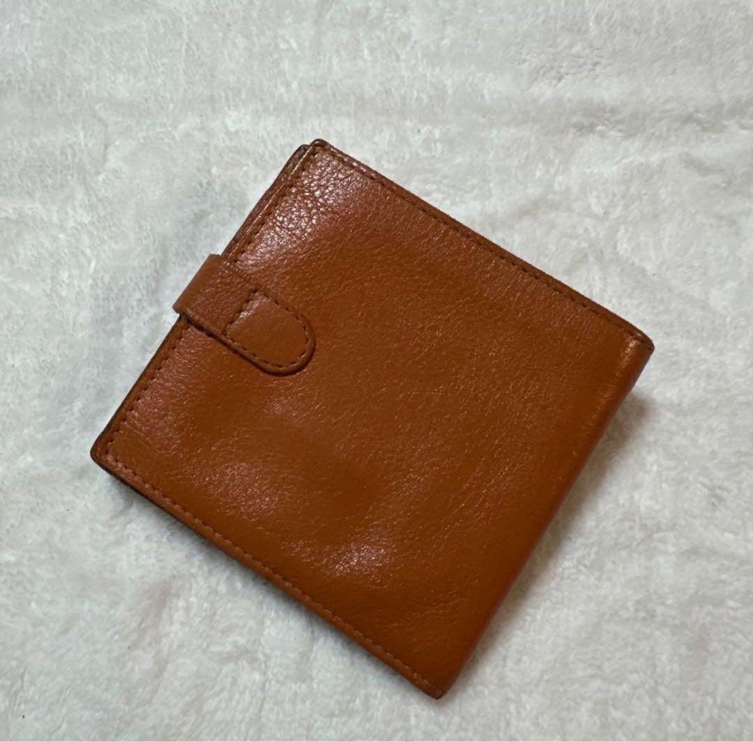 IL BISONTE（イルビゾンテ） 本革 二つ折りレザースクエアウォレット