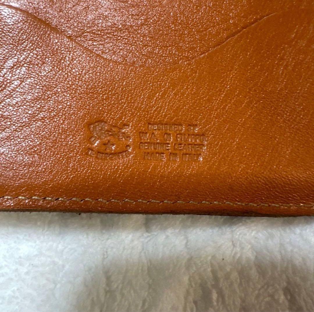 IL BISONTE（イルビゾンテ） 本革 二つ折りレザースクエアウォレット
