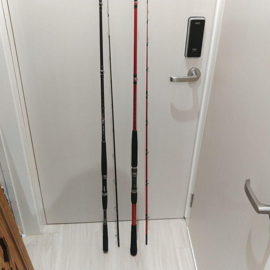 シマノロッドヒラメ他ヒラメロッド2本セット