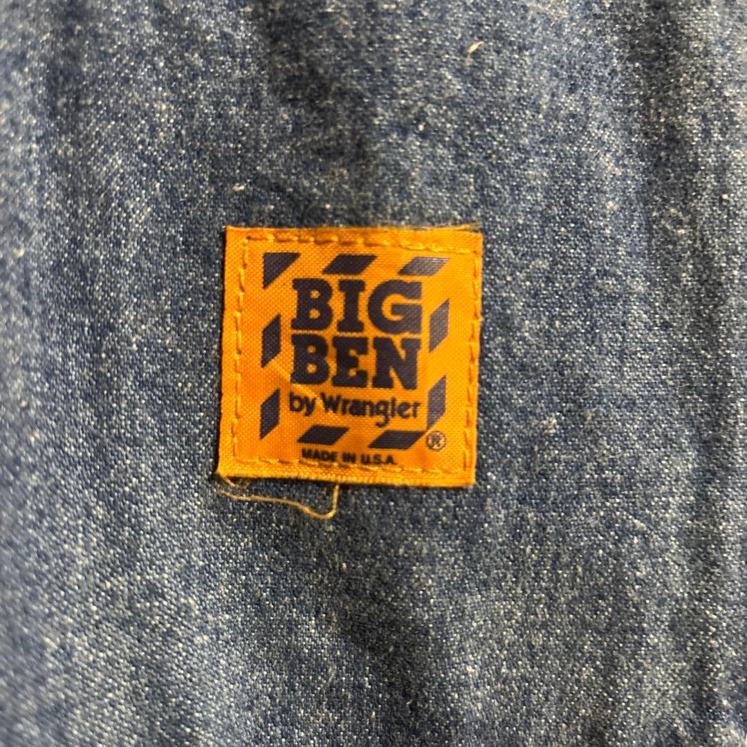 90s BIG BEN デニムカバーオール MADE IN USA 40