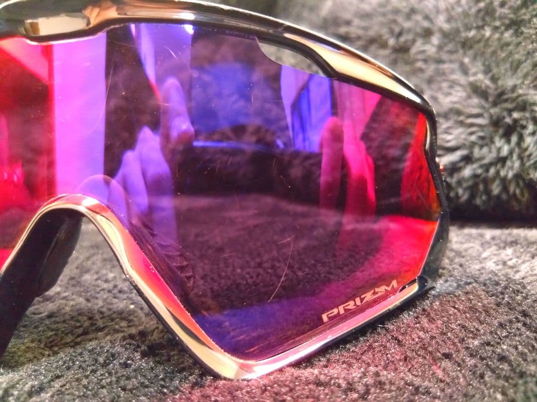 【ケース付き】Oakley WIND JACKET 2.0 PRIZM ROAD