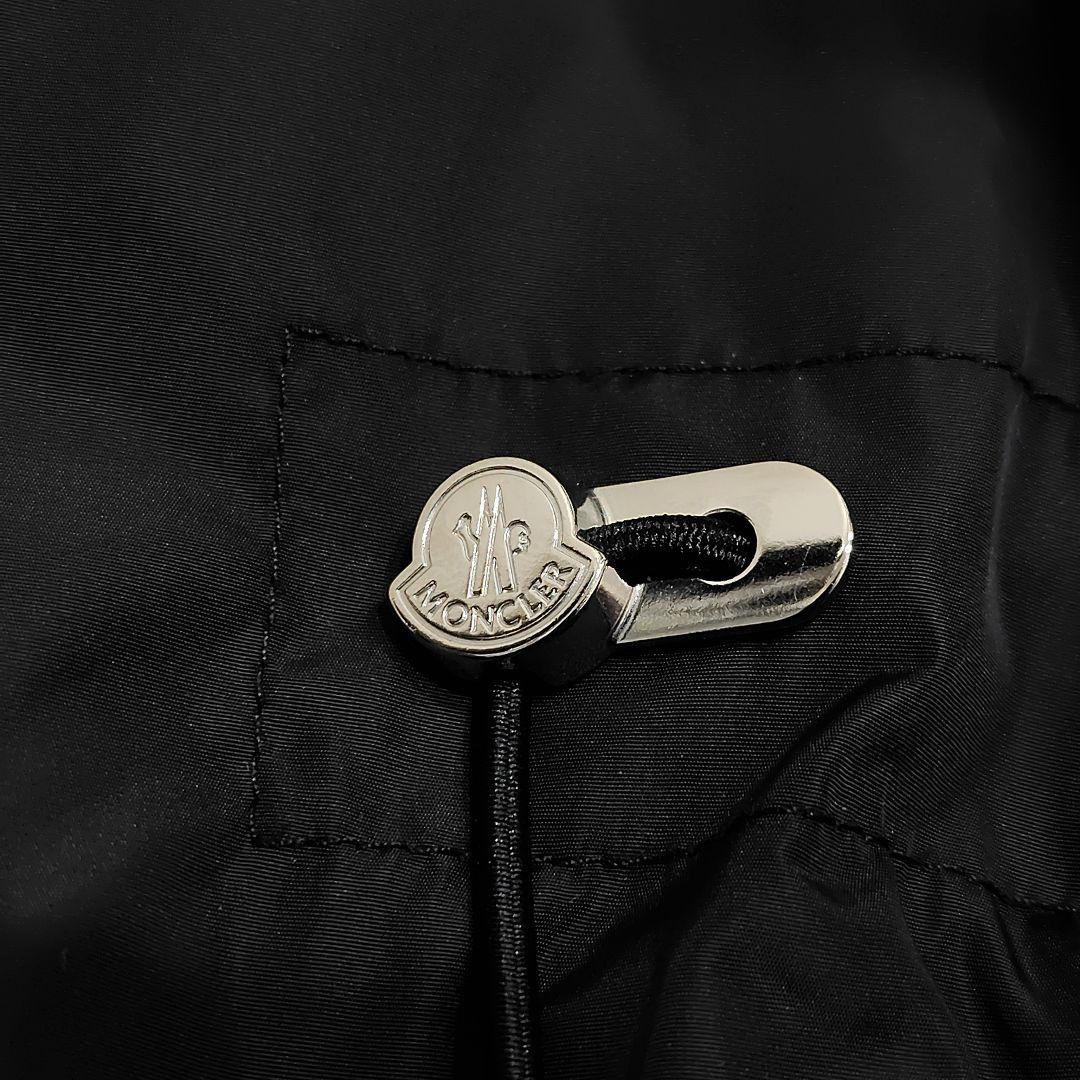 美品 モンクレール Lotus ナイロンジャケット フリル レース レディース