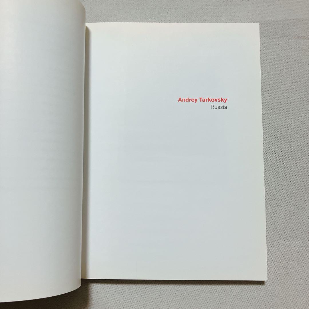 タルコフスキー ポラロイド Tarkovskyインスタントライト写真集