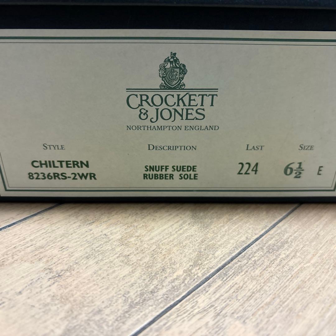 靴 Crockett & Jones UK61/2 25