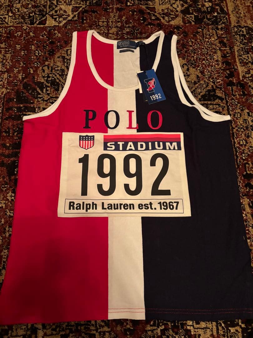 トップス Polo Ralph Lauren 1992 Stadium Tank Top
