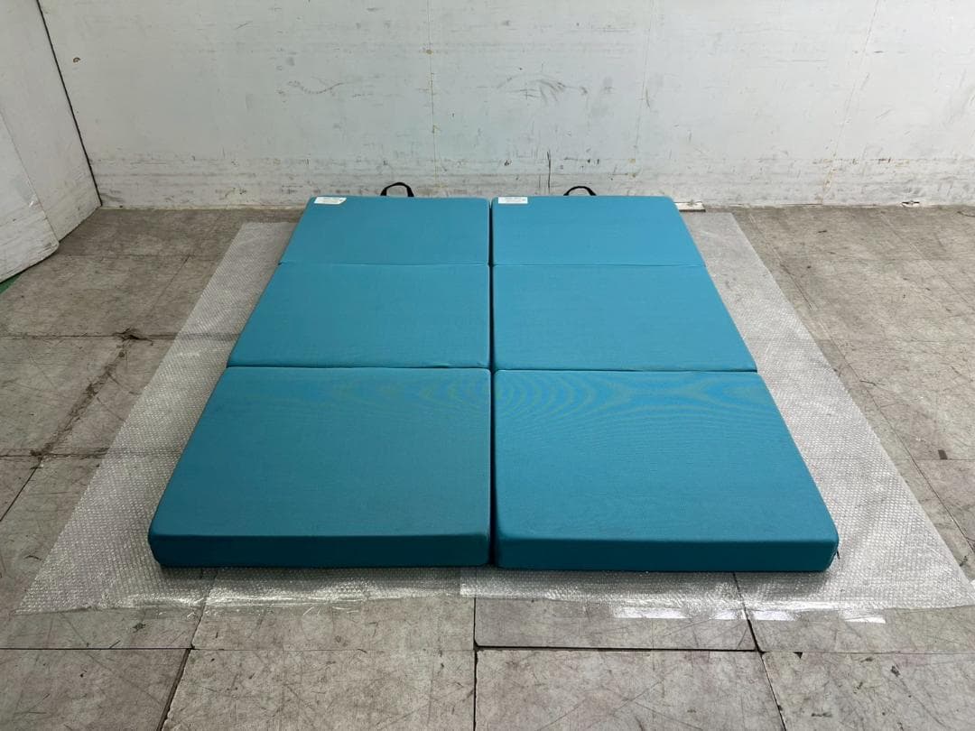 T7482☆展示品☆マニフレックス☆メッシュ・ウィング☆折り畳みマットレス☆2点