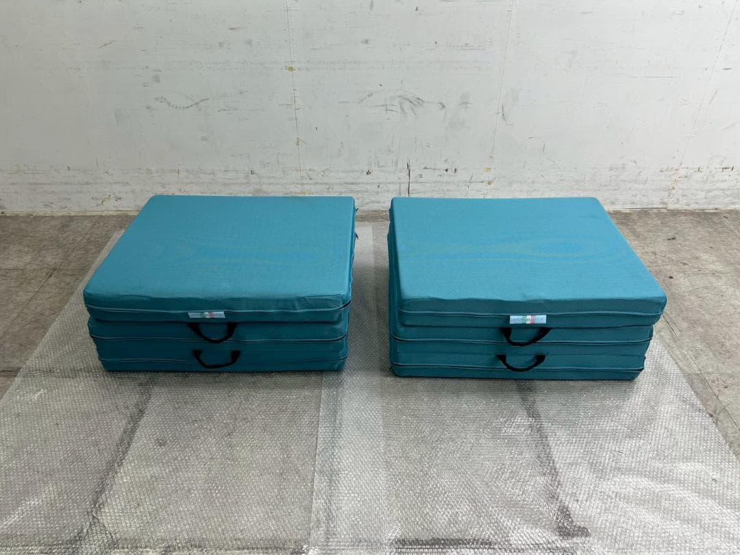 T7482☆展示品☆マニフレックス☆メッシュ・ウィング☆折り畳みマットレス☆2点