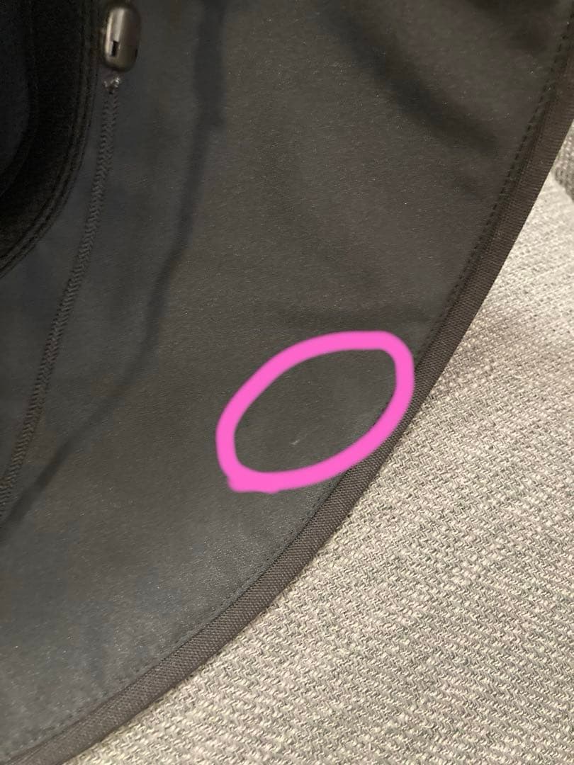 SUN BARRIER 100 ナチュラルハット　黒　M