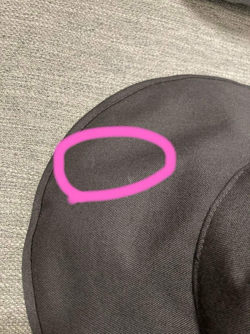 SUN BARRIER 100 ナチュラルハット　黒　M