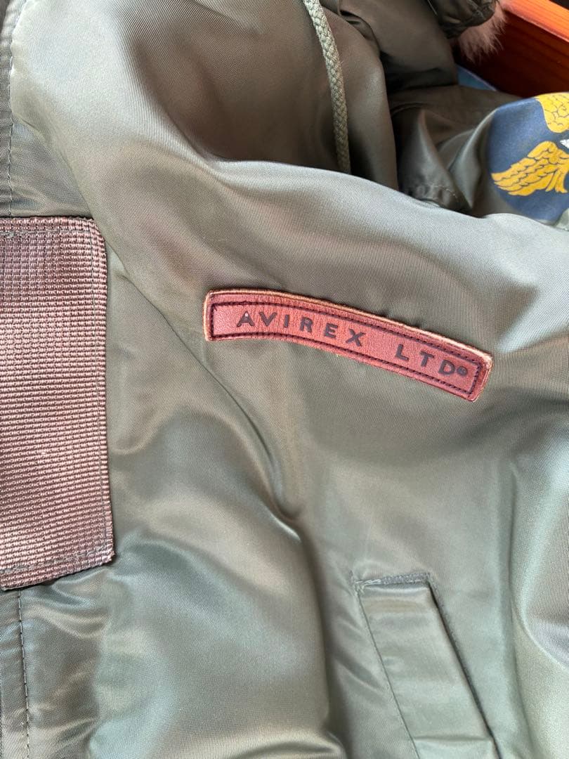 90s AVIREX N-3B ミリタリージャケット US AIR FORCE