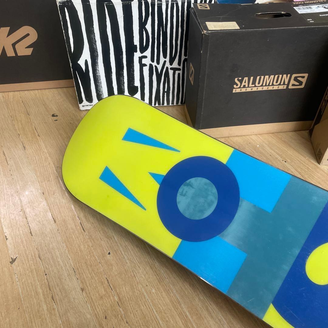 BURTON　バートンキッズスノーボードセット　バイン付　CUSTOM　カスタム