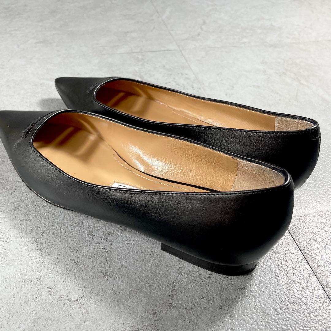 未使用級✨️ ペリーコ ANIMA アネッリ スムース パンプス ブラック