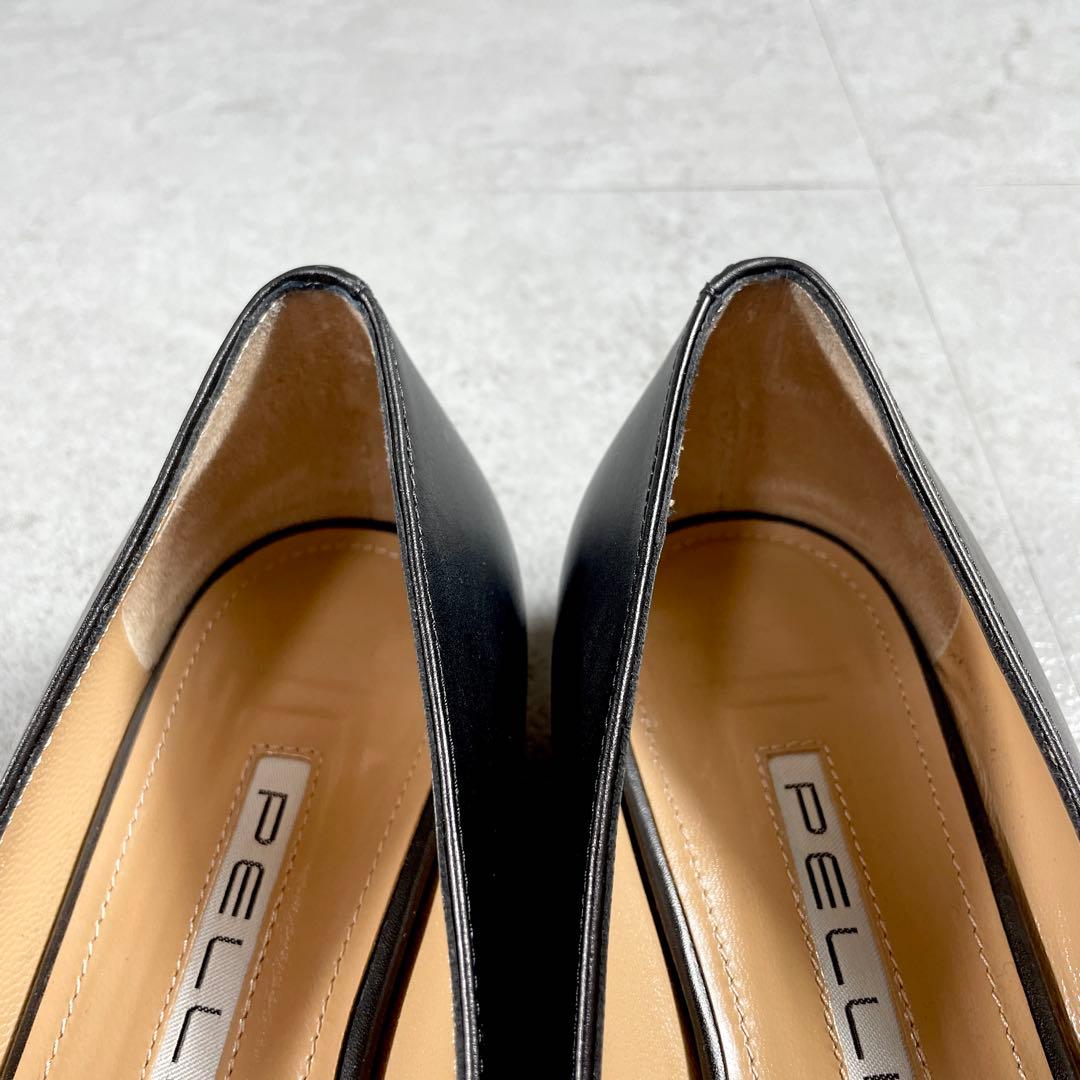 未使用級✨️ ペリーコ ANIMA アネッリ スムース パンプス ブラック