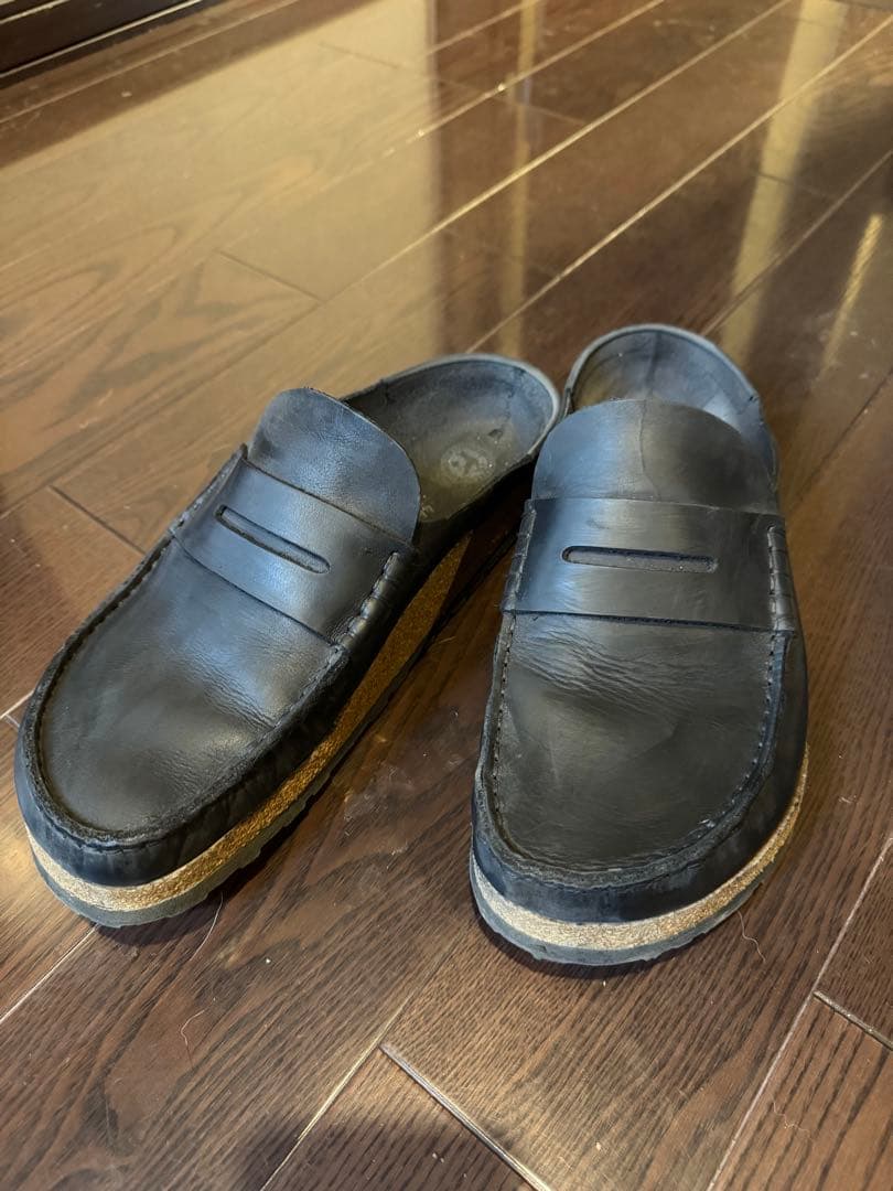 Birkenstock naples ブラック サンダル 44