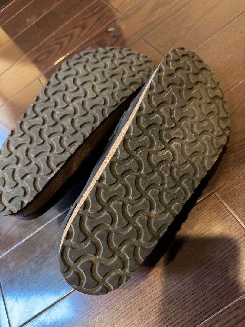 Birkenstock naples ブラック サンダル 44