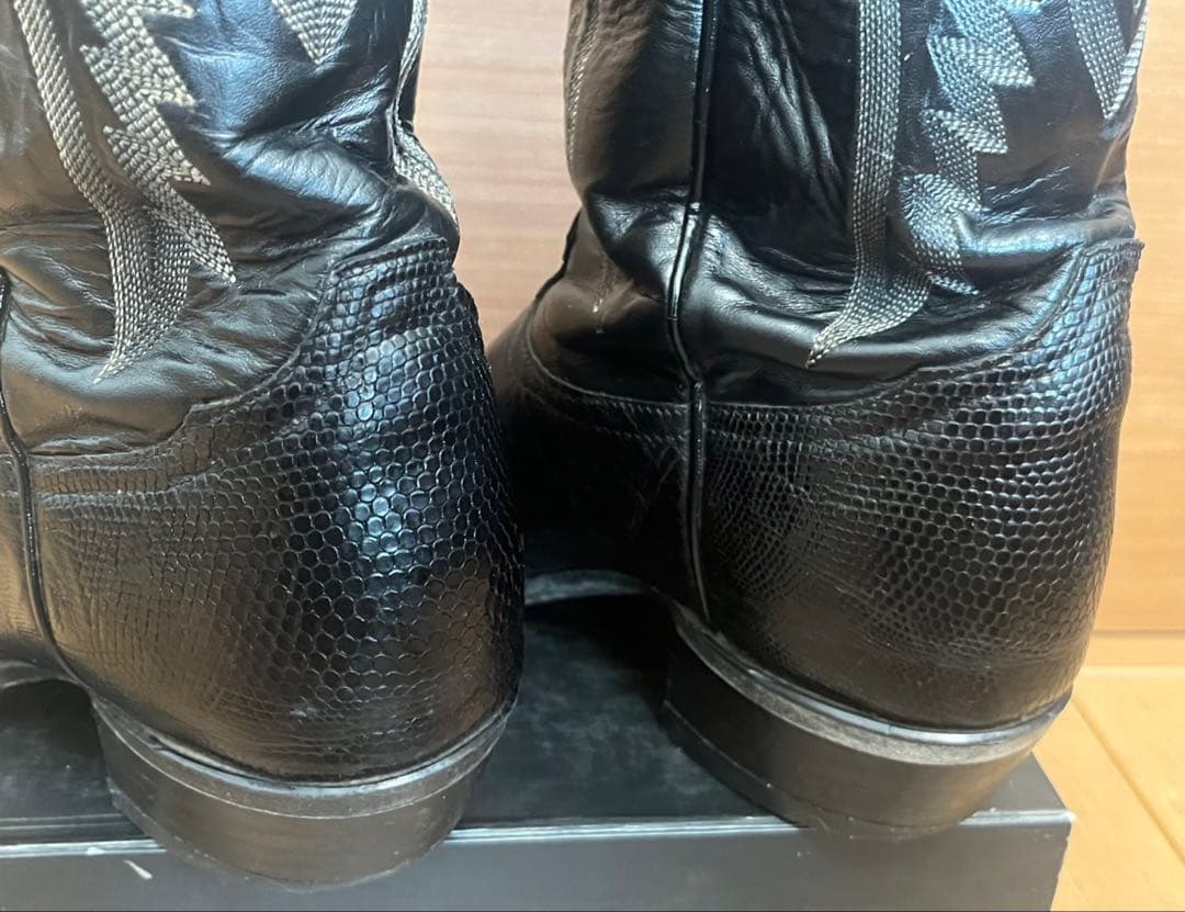 【はやの古着】Tony Lama ウエスタンブーツ リザード