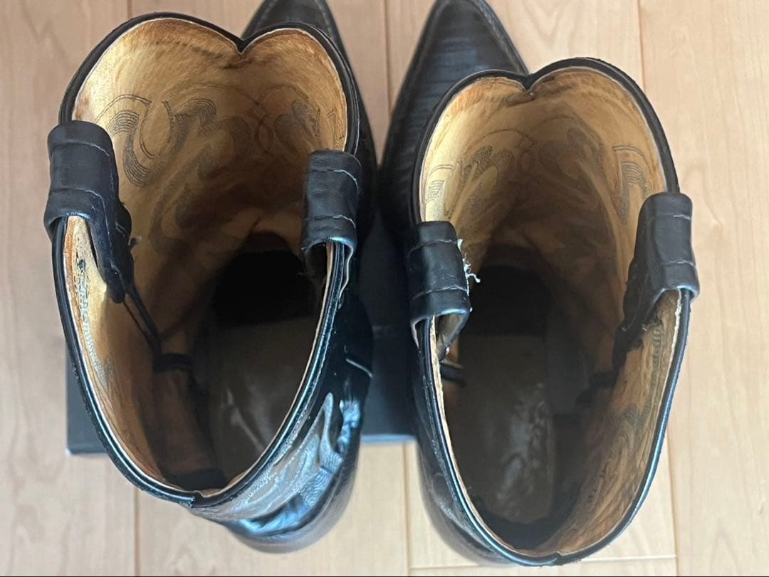 【はやの古着】Tony Lama ウエスタンブーツ リザード