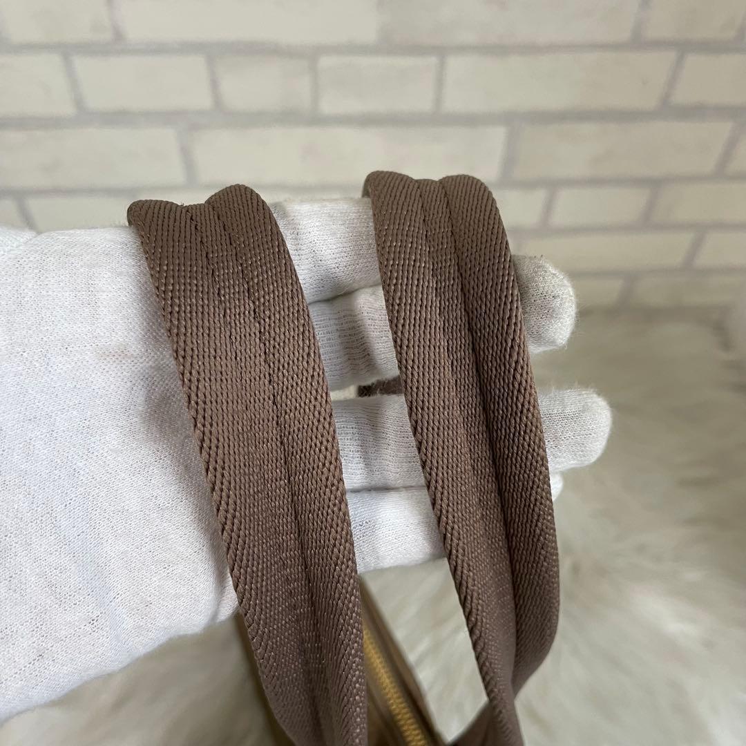 【美品】ポーター ガール モカ シア 薄型 ビジネス トートバッグ