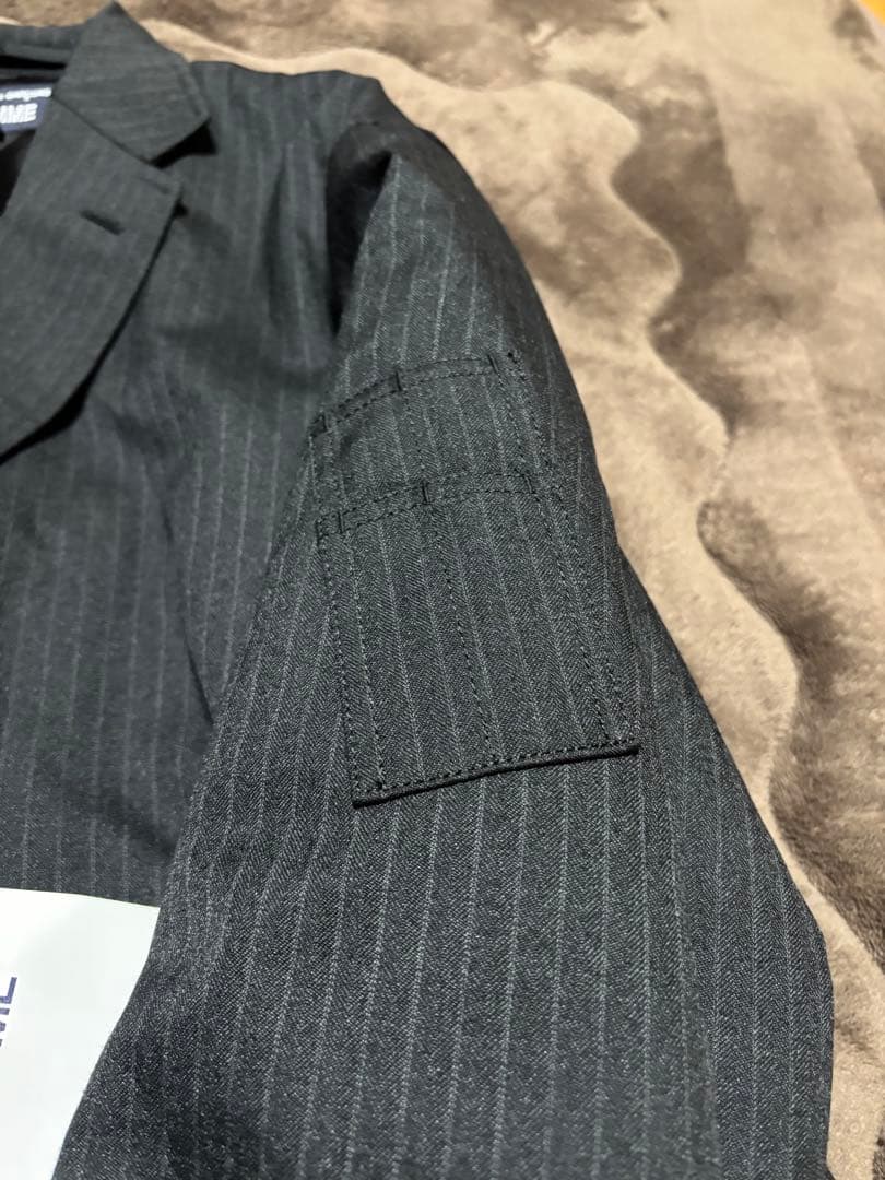 COMME des GARCONS HOMME ウールエステルヘリンボーンJKT