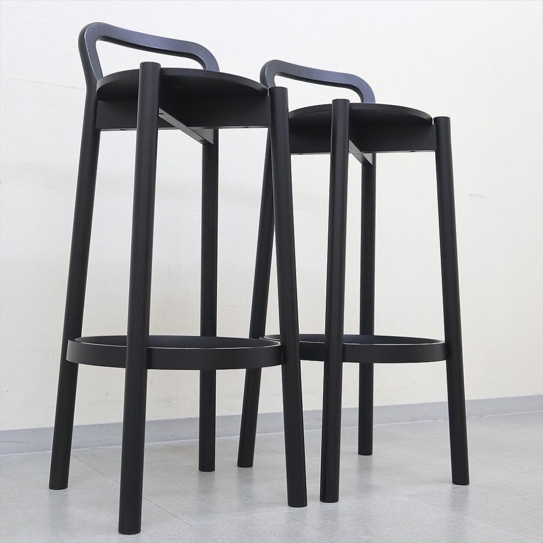 KNS カリモク ニュースタンダード キャストール バー スツール バックレスト