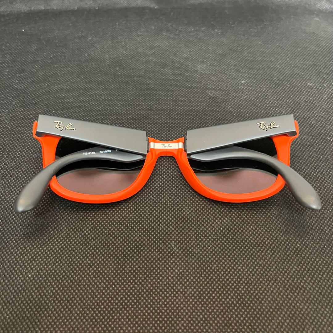 WAYFARER FOLDING RayBan 折りたたみ サングラス オレンジ