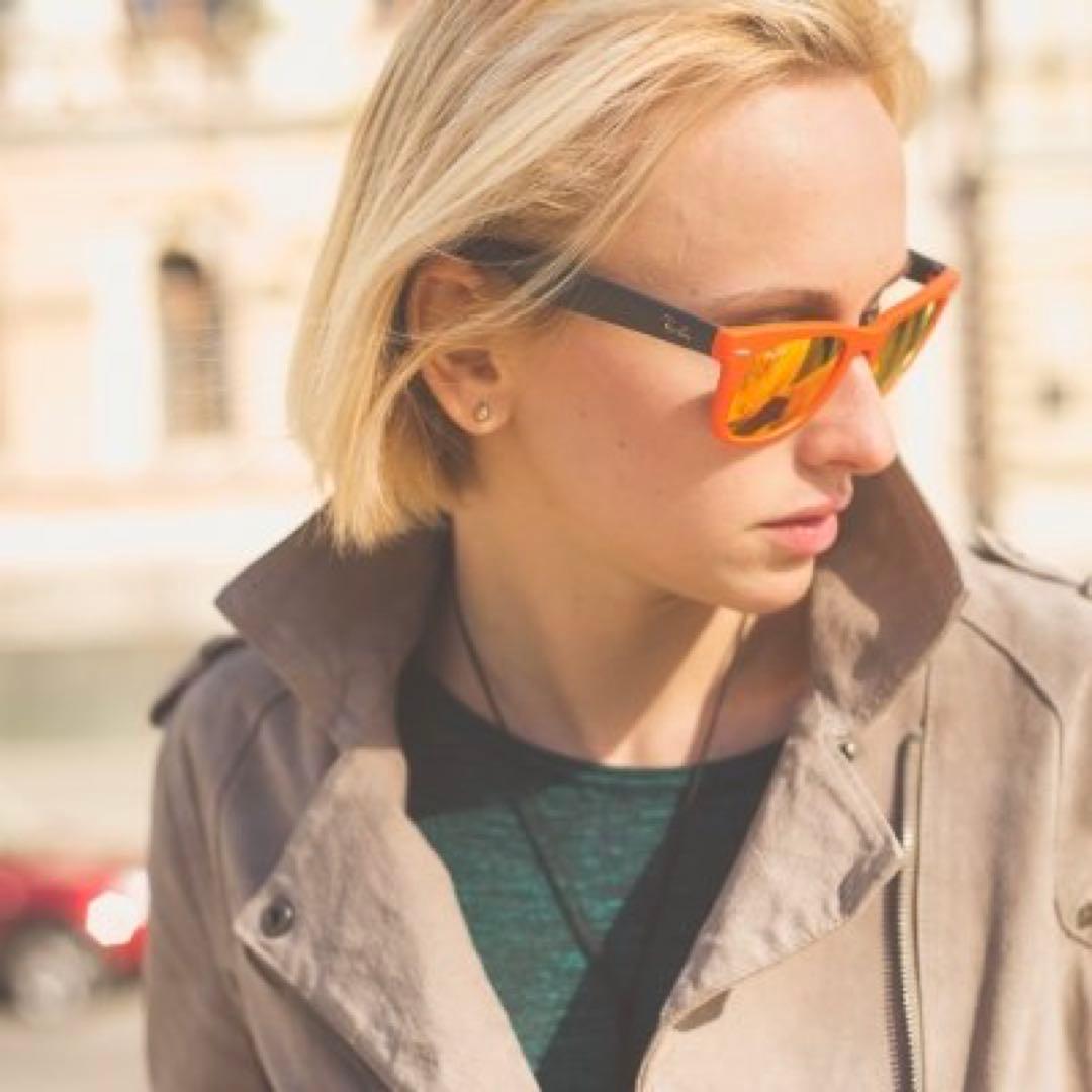 WAYFARER FOLDING RayBan 折りたたみ サングラス オレンジ