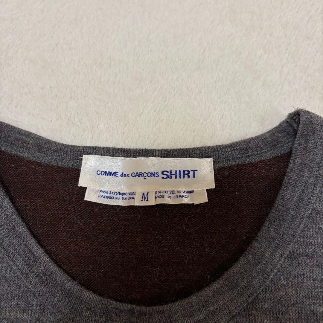【美品】コムデギャルソンシャツ　長袖カットソー　M