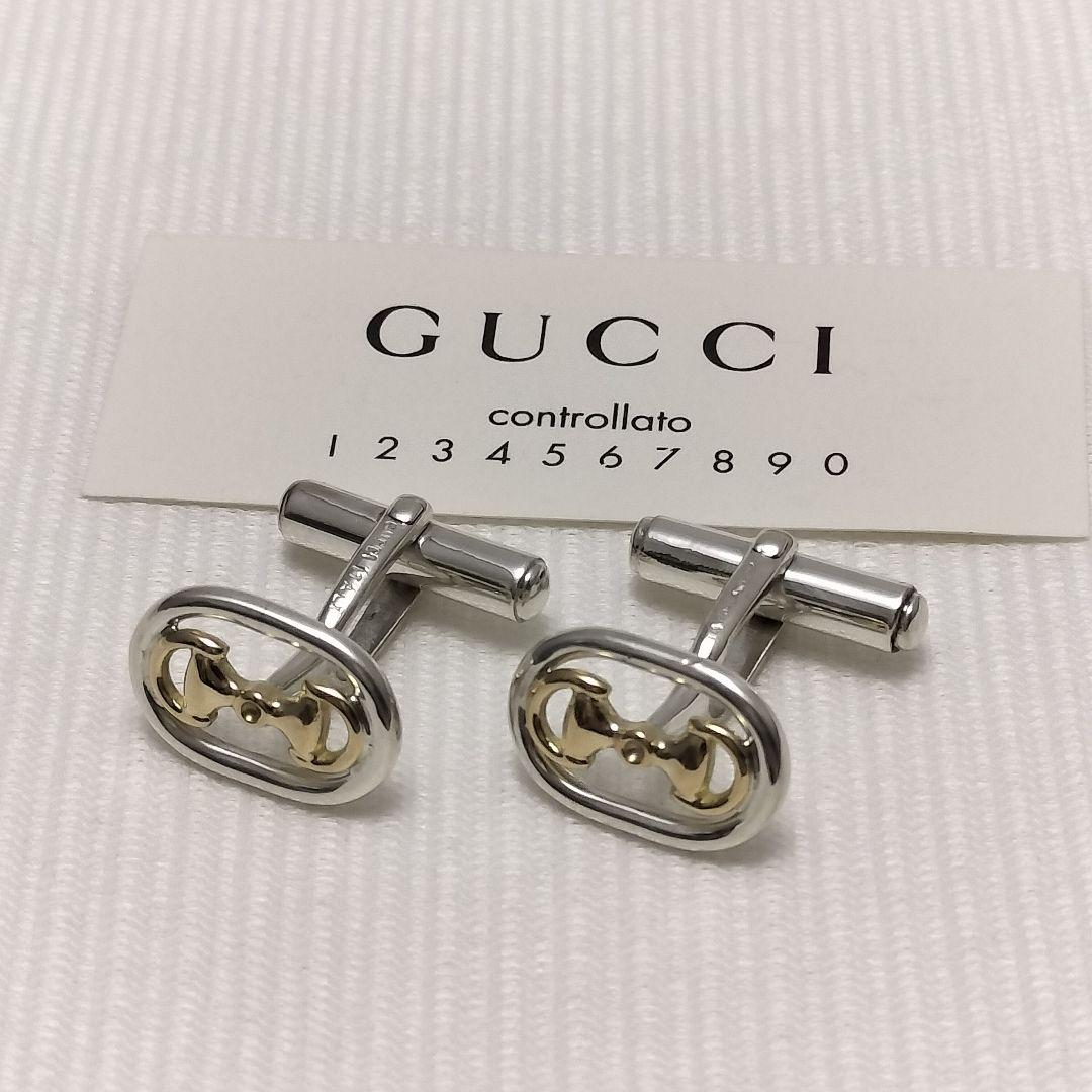 GUCCI カフス ホースビット K18 925 オールドグッチ ヴィンテージ