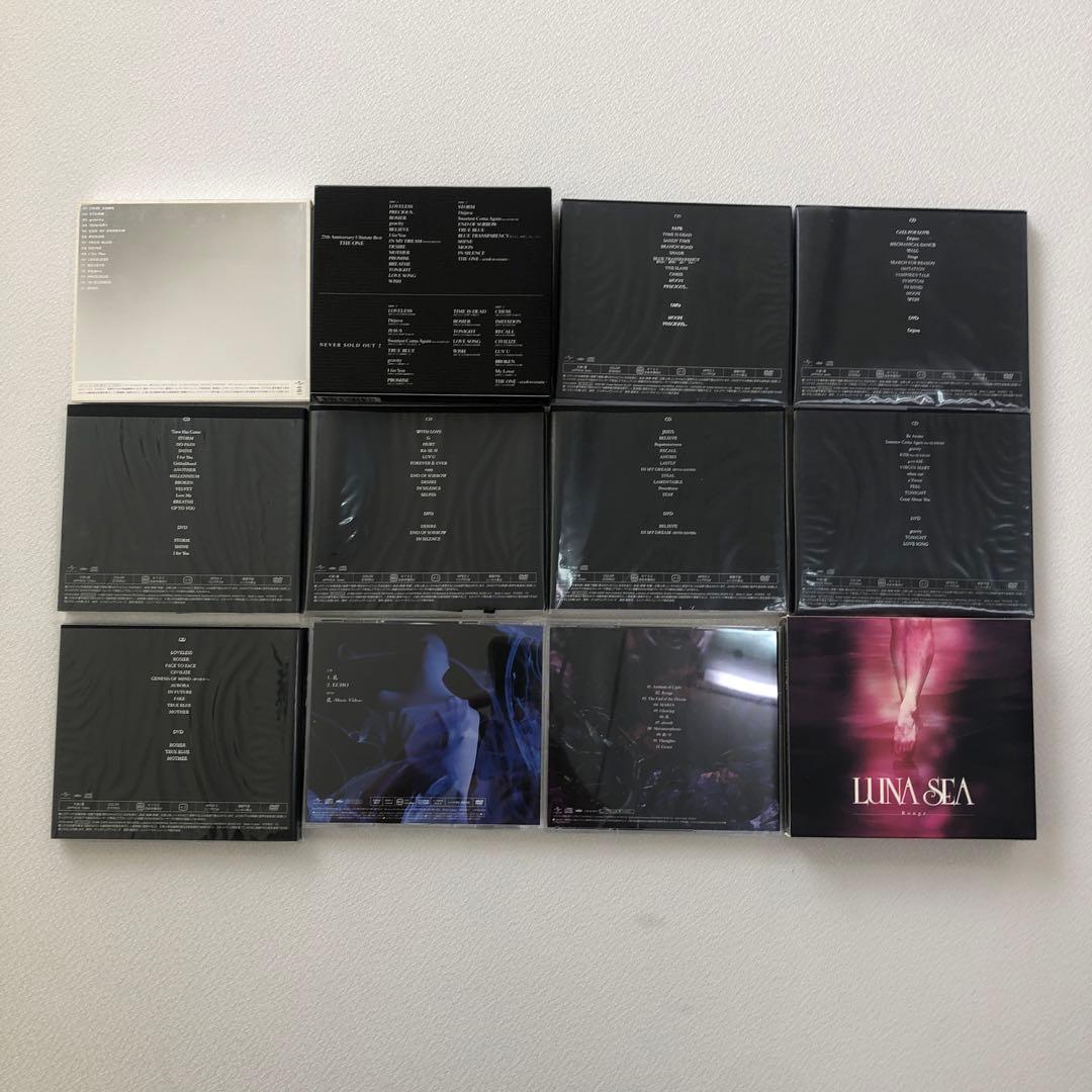 CD DVD まとめ LUNA SEA など 29点【動作確認済み 未開封あり】