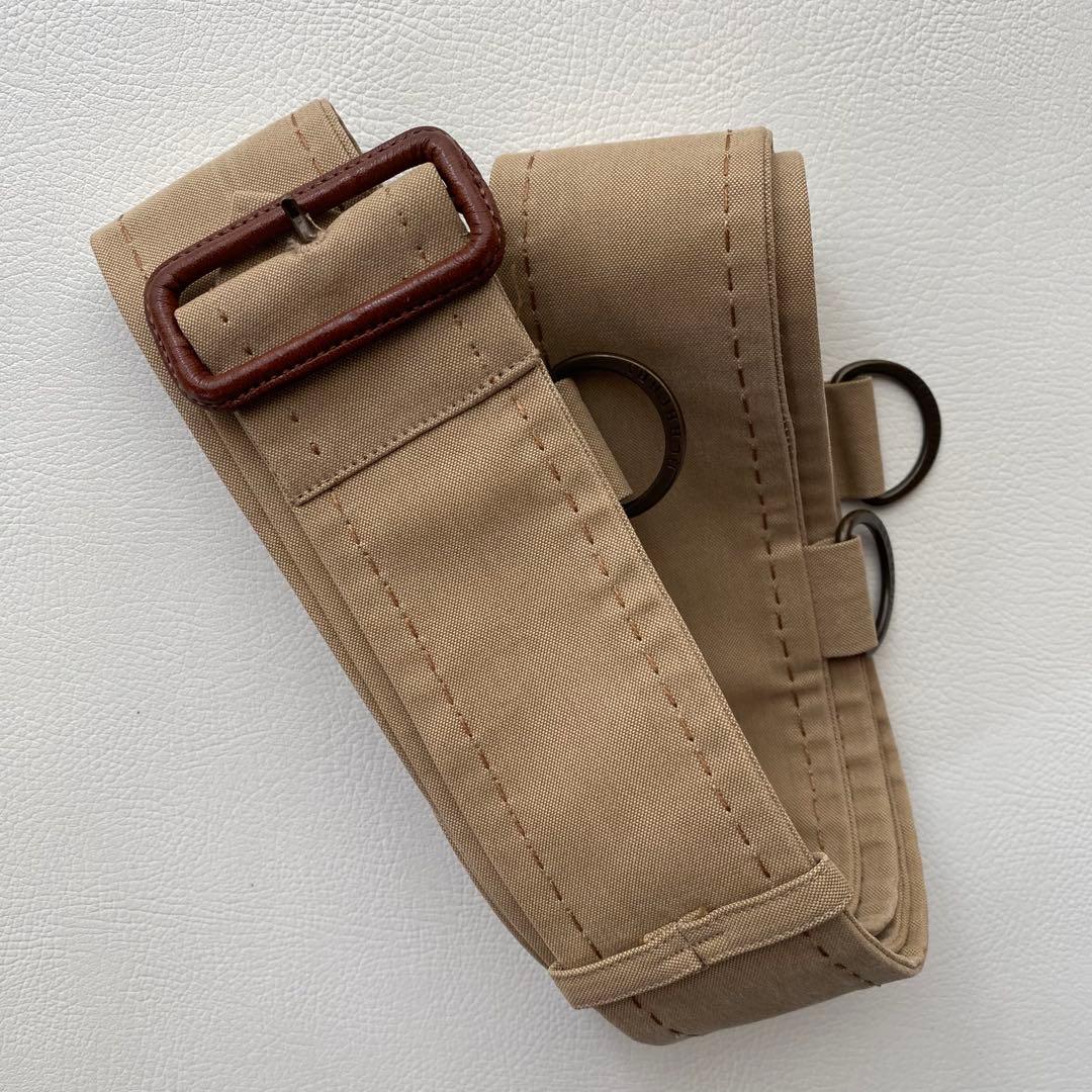 【マキシ丈/美品】バーバリーロンドン トレンチコート ハニー 40 ライナー付