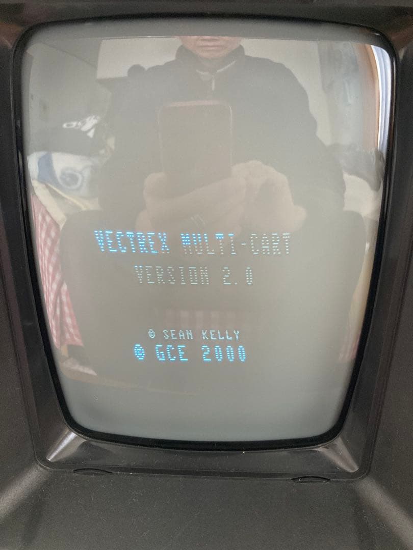 ひ*さ様 動作確認済み　VECTREX香港製　マルチカート付　海外版光速船