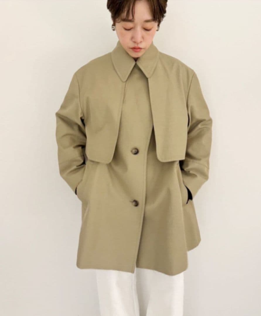 最後のお値下げ R’IAMPlage ミドルトレンチコート カーキPlage