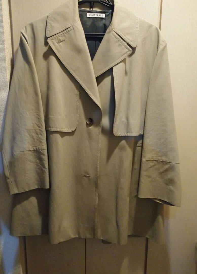 最後のお値下げ R’IAMPlage ミドルトレンチコート カーキPlage