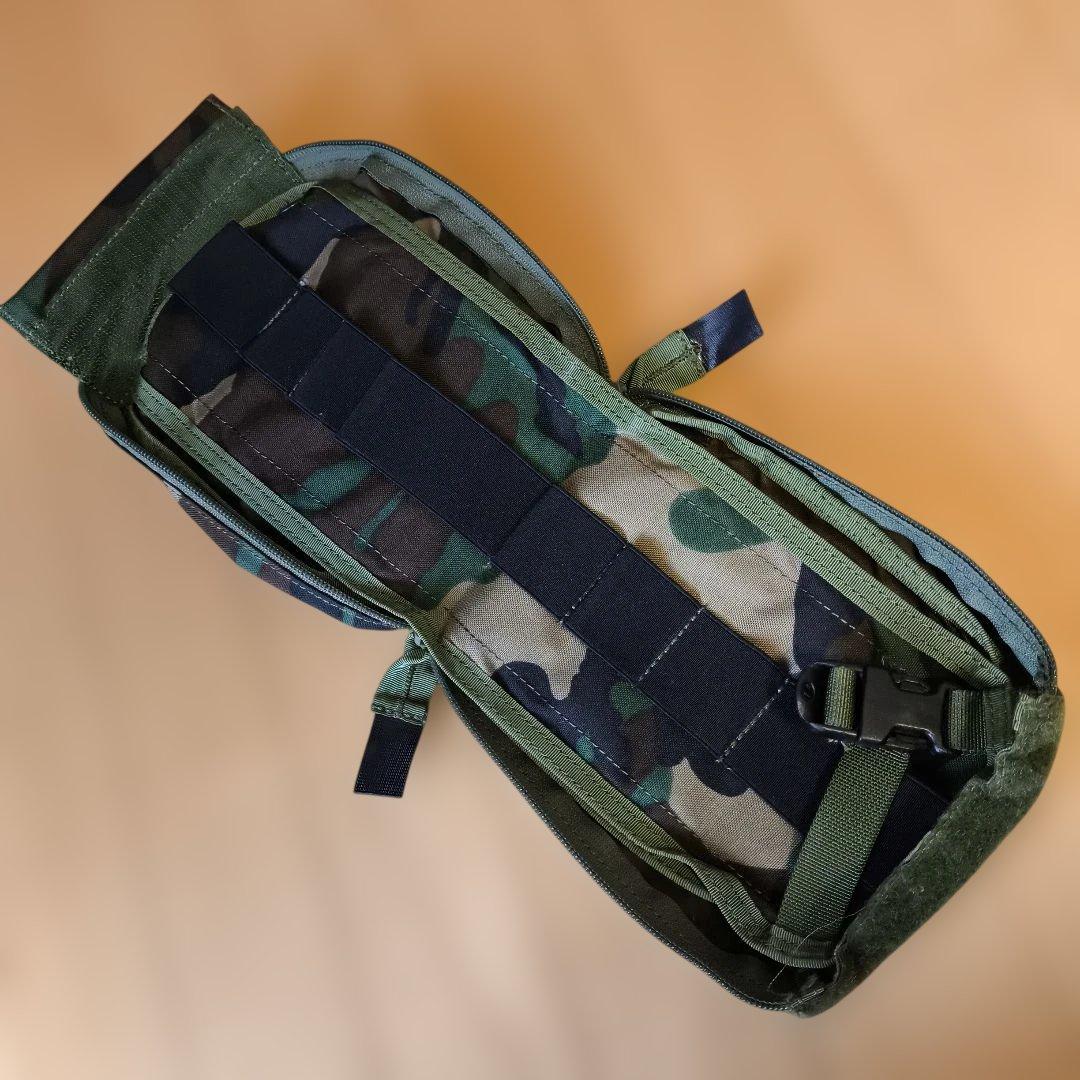 ウッドランド迷彩　装備セット　ボディアーマーPASGT コンシャツ　ポーチ