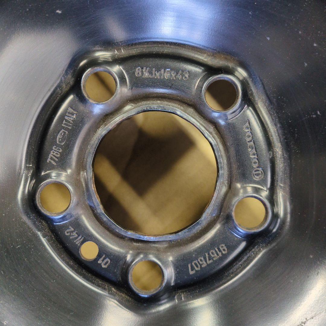 VOLVO　V70　純正鉄チンホイール・スチールホイール